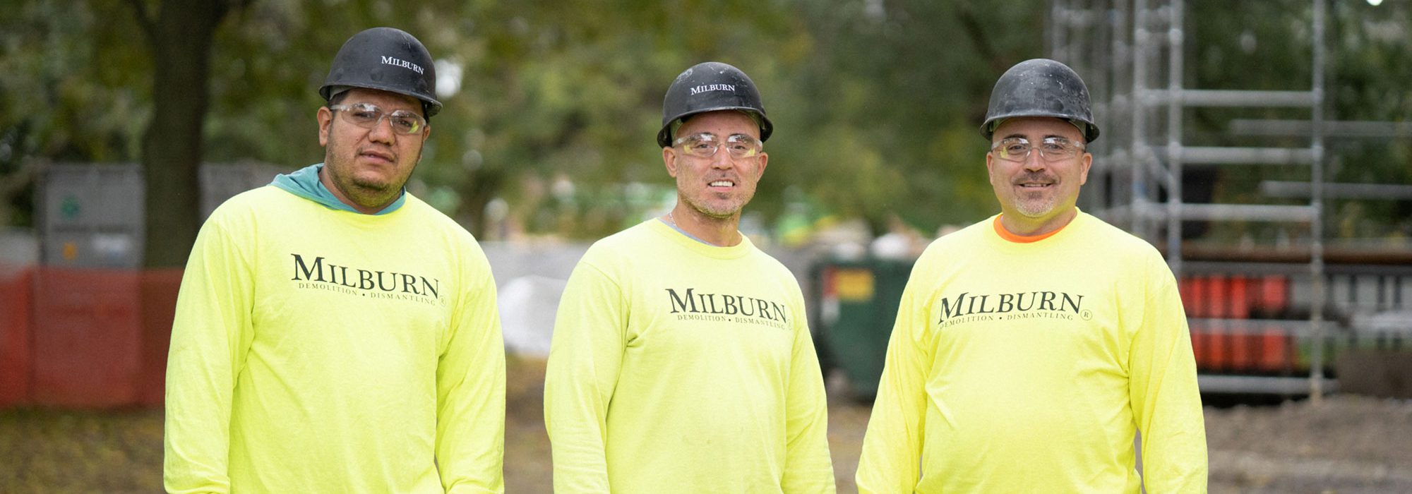 Happy Milburn employees