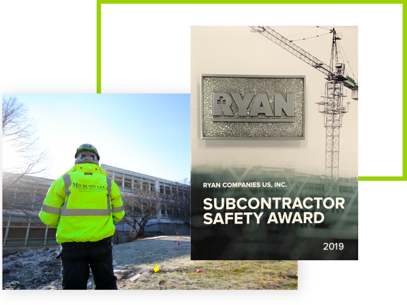 Subcontractor safety award
